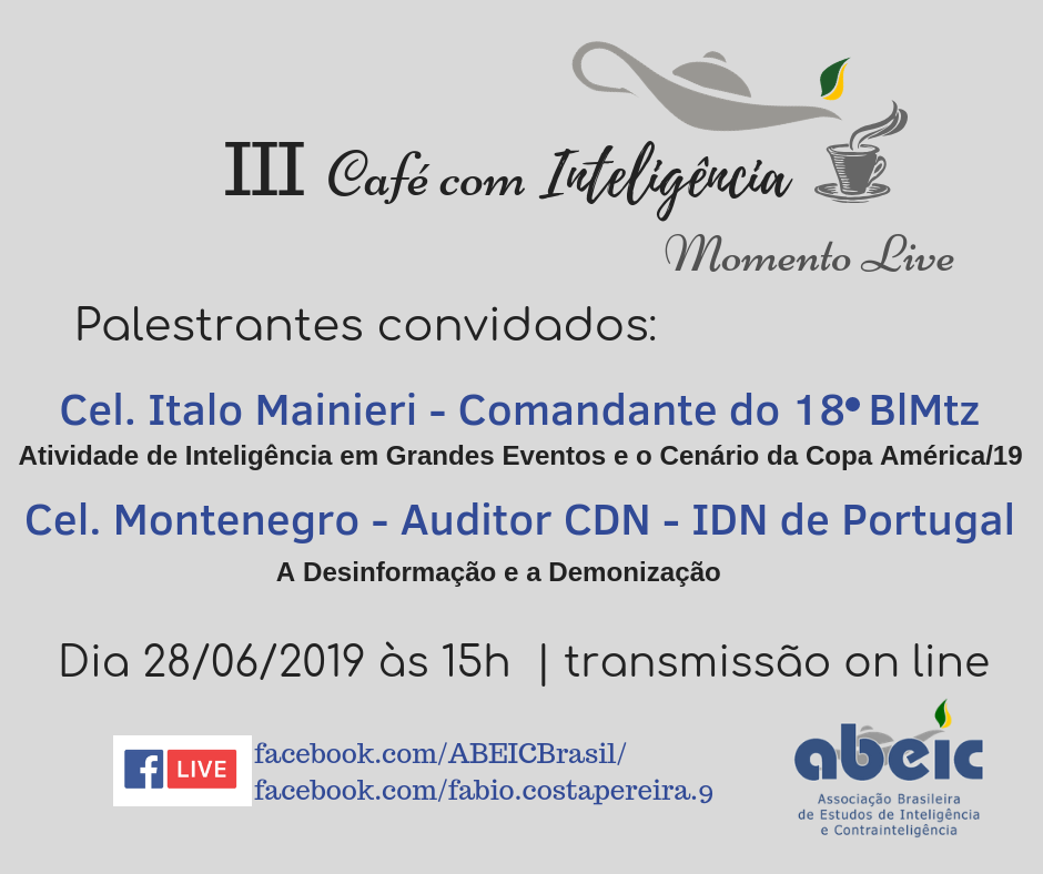 Terceiro café com inteligência