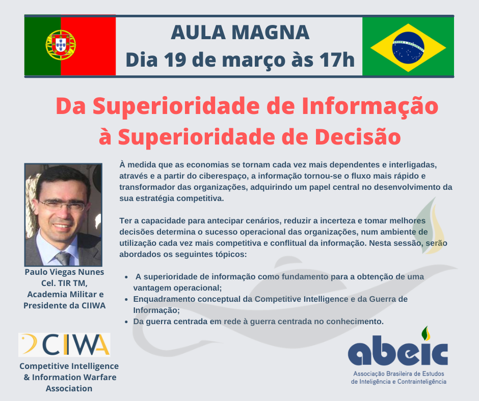 Da Superioridade de Informação à Superioridade de Decisão