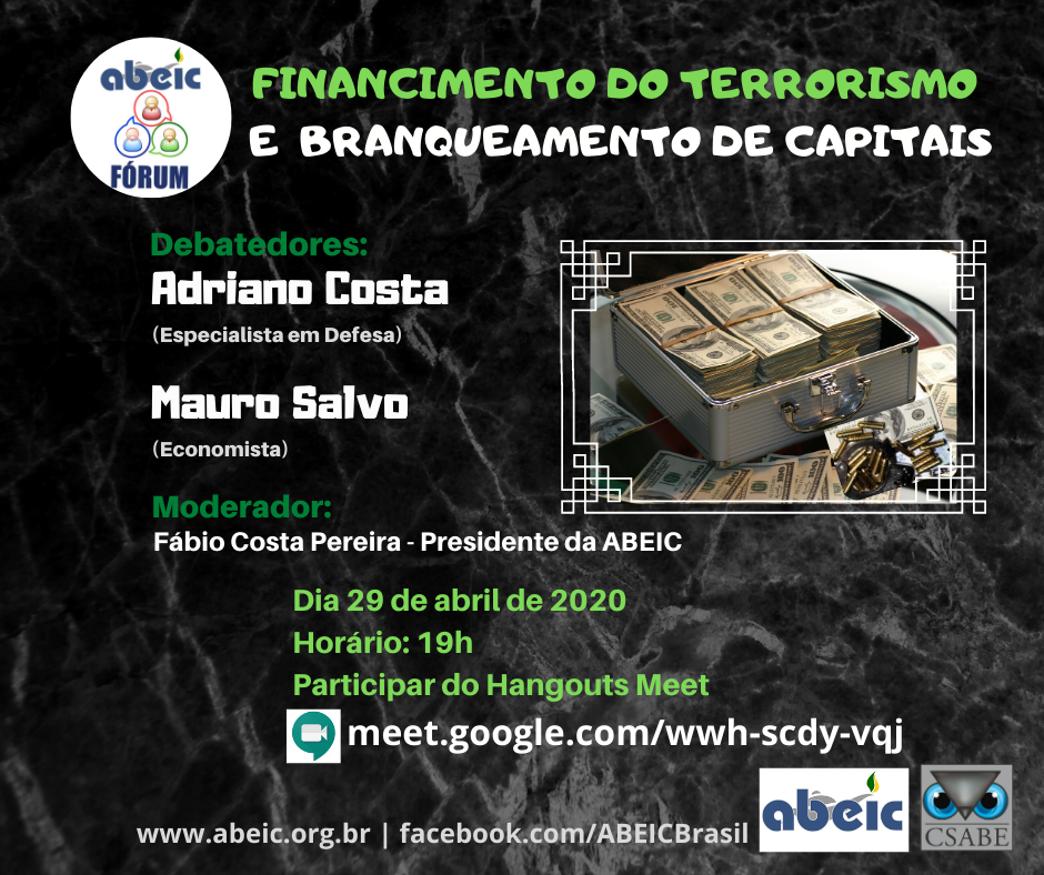 Financiamento do terrorismo e branqueamento de capitais