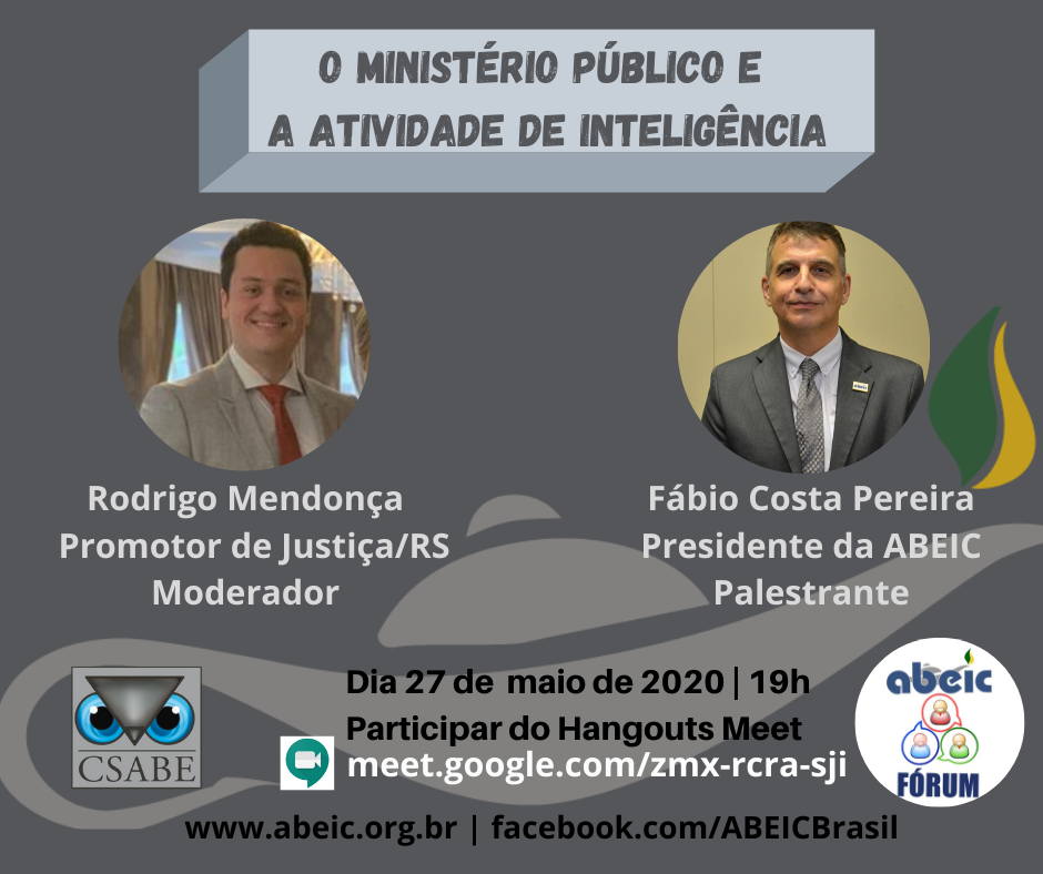 O ministério público e a atividade de inteligência